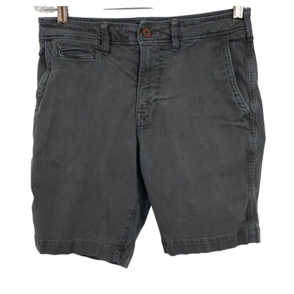 American Eagle Outfitters Other - American Eagle Outfitters Extreme Flex Black Cargo Shorts Casual Chino Mens 30x9
